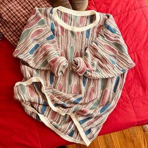VINTAGE oversized coogi style sweater